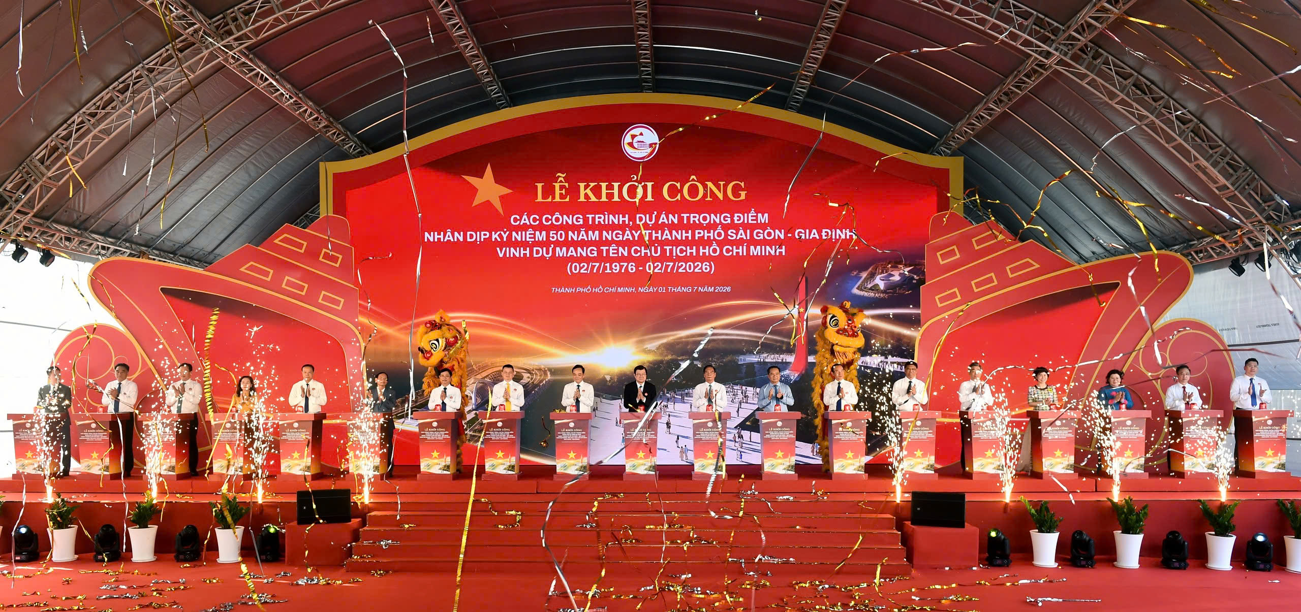 TP.HCM: Khởi công Dự án Công viên văn hóa Bến Nhà Rồng - Khánh Hội hơn 29.000 tỷ đồng